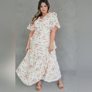 Jessakae Flower Patch Dress M Medium NWT